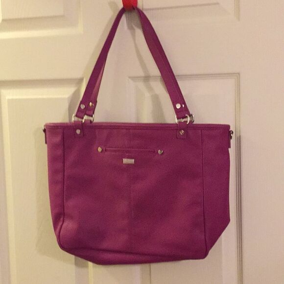 Jewell thirty one magenta purple tote - Picture 1 of 3
